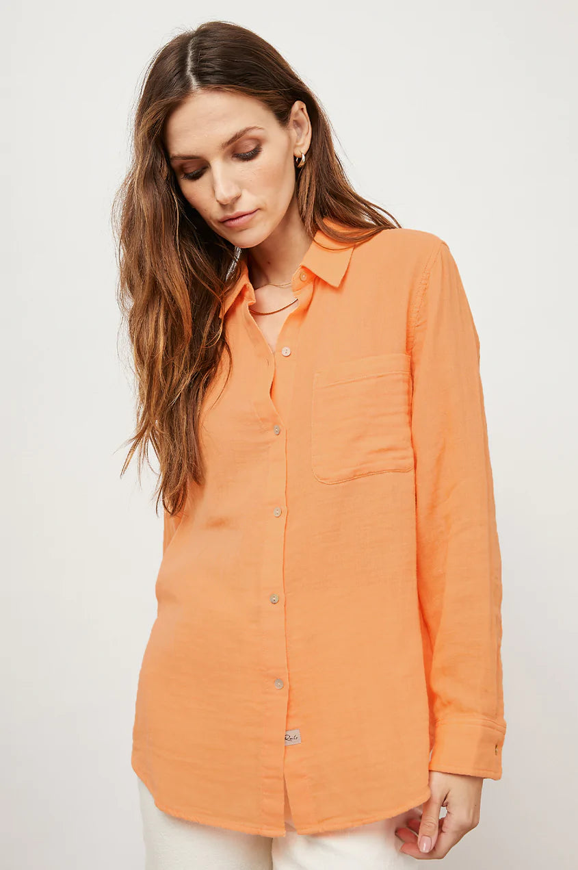 Ellis Shirt - Papaya