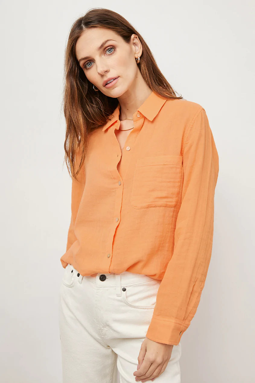Ellis Shirt - Papaya