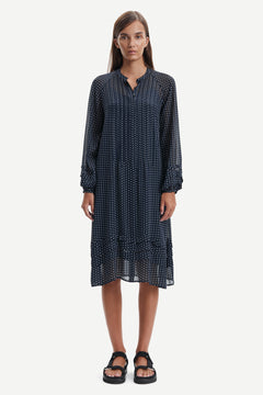 Elma Shirt Dress Aop 9695 - Dots