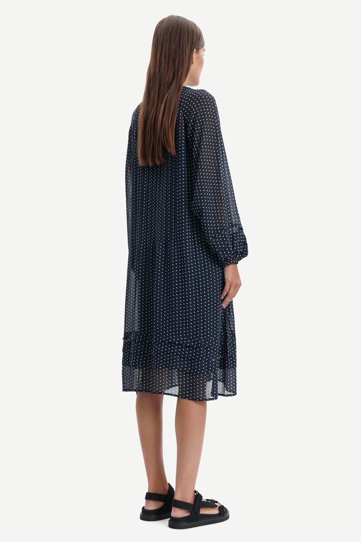Elma Shirt Dress Aop 9695 - Dots