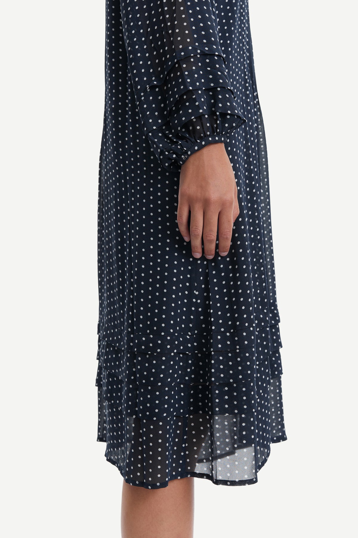 Elma Shirt Dress Aop 9695 - Dots