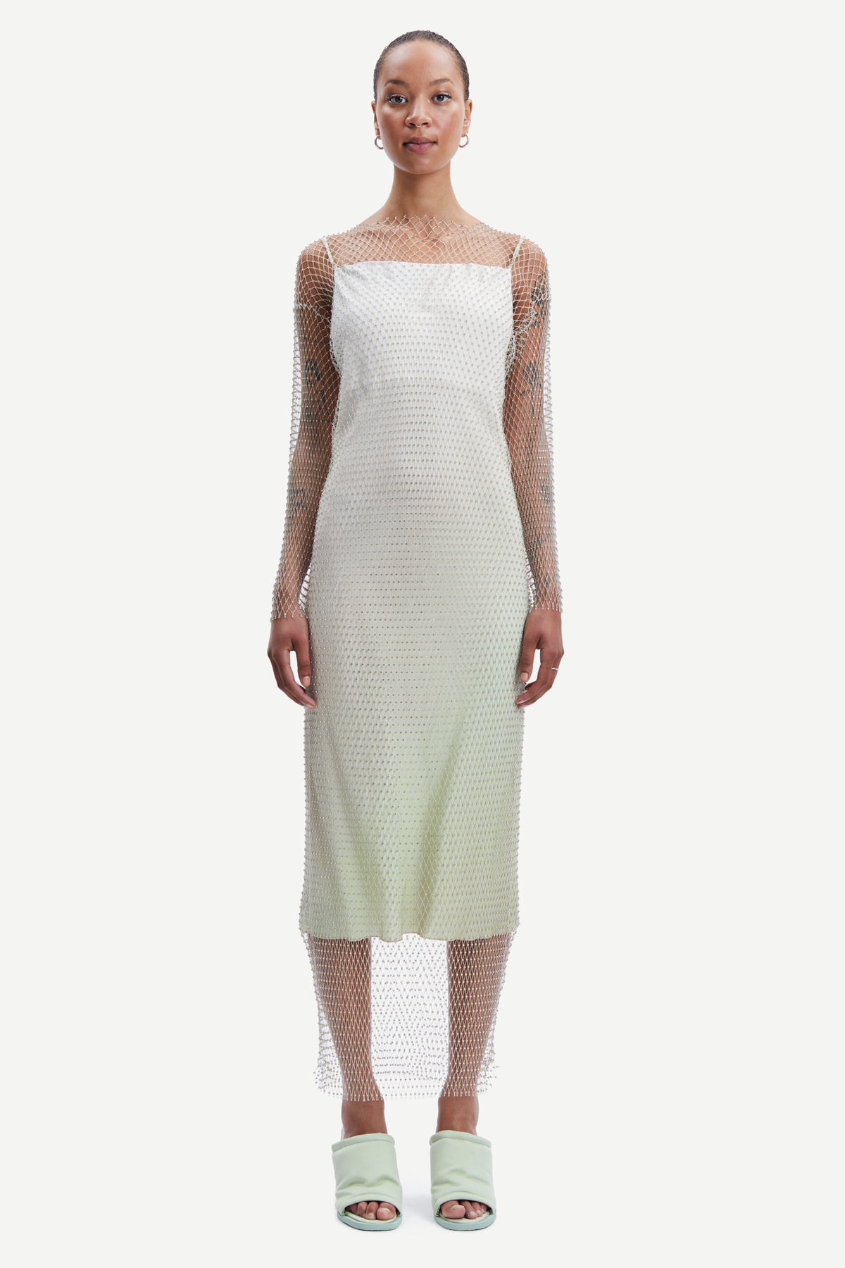 Evelina Dress 14636 - Nimbus Cloud