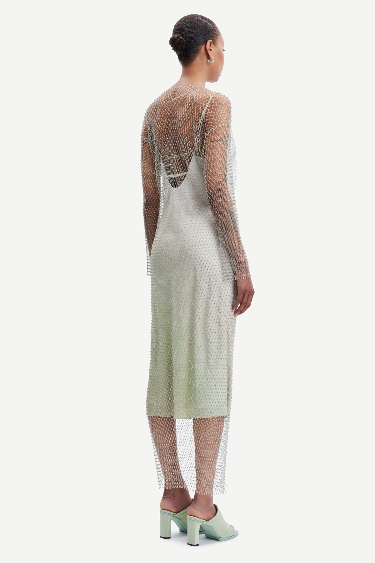 Evelina Dress 14636 - Nimbus Cloud