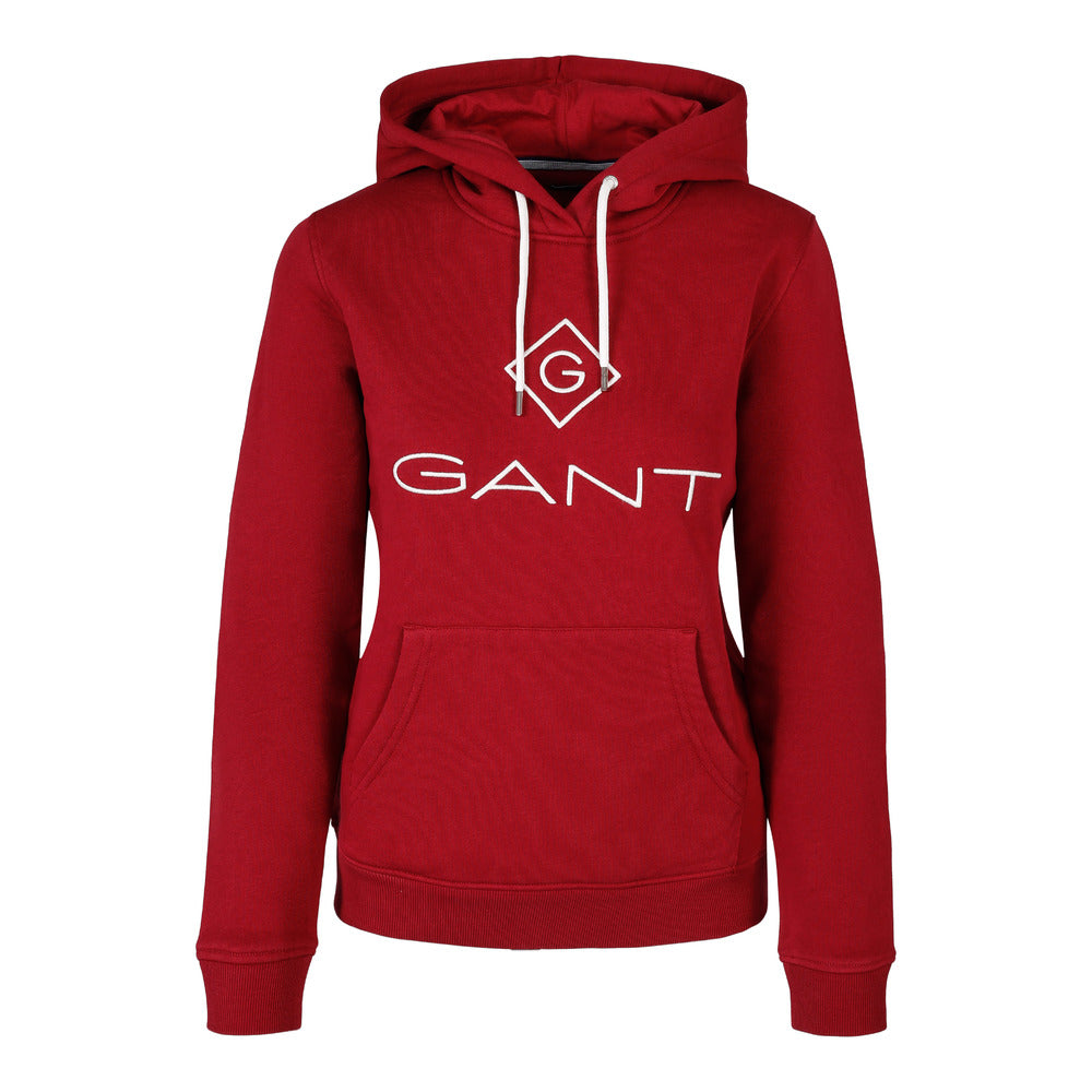 Gant Lock Up Sweat Hoodie - Mahogny Red - GANT - Gensere - VILLOID.no