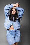 Ellie Shorts - Ljusblå