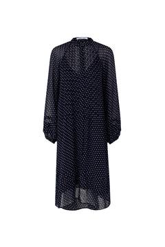 Elma Shirt Dress Aop 9695 - Dots