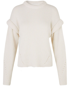 Erin Knitted Sweater - Cream