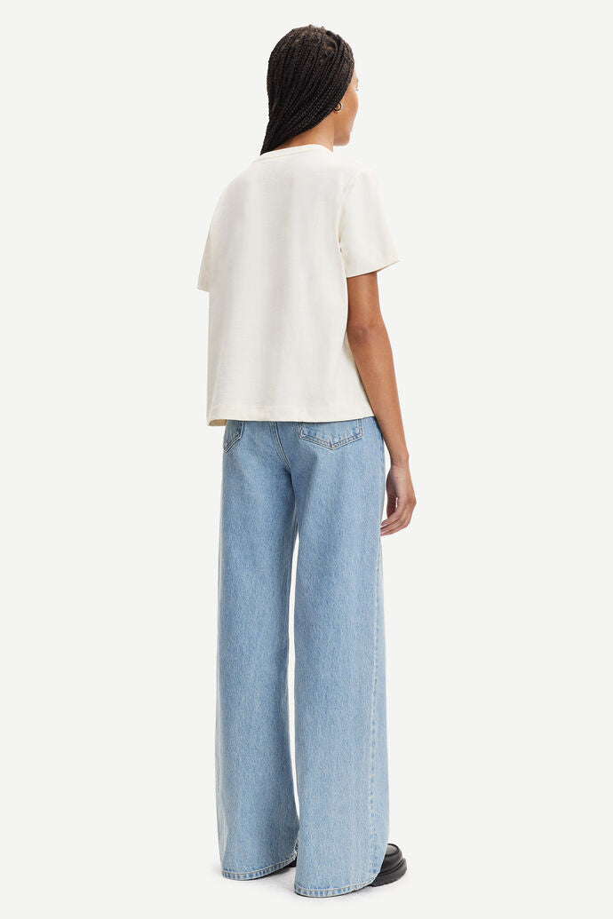 Samsøe Samsøe Camino T-Shirt SS - Clear Cream
