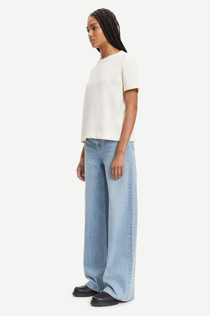 Samsøe Samsøe Camino T-Shirt SS - Clear Cream