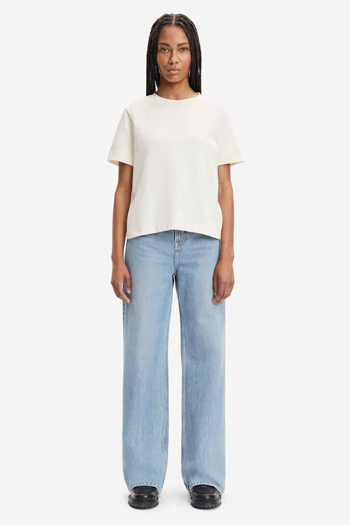 Samsøe Samsøe Camino T-Shirt SS - Clear Cream
