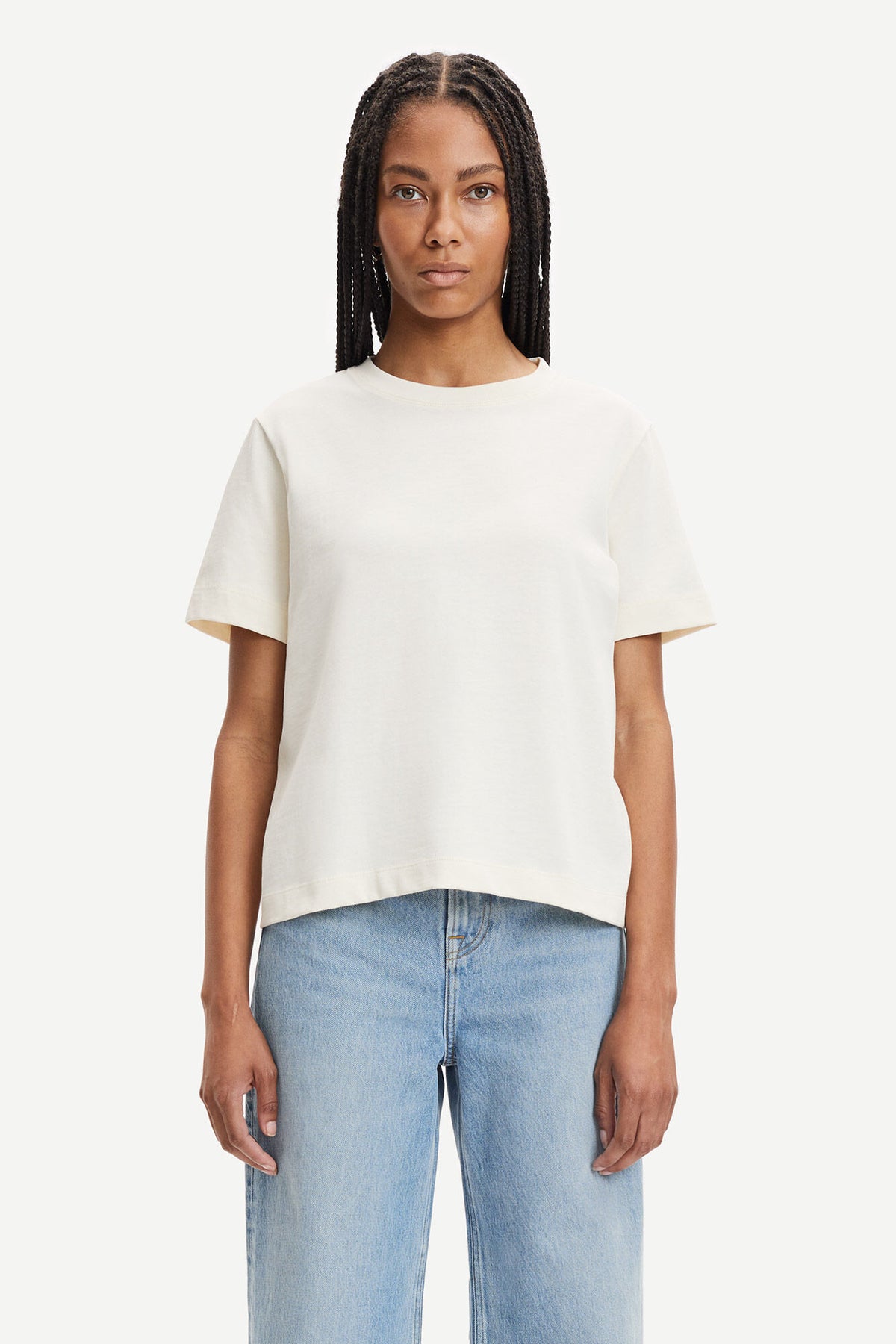 Samsøe Samsøe Camino T-Shirt SS - Clear Cream