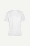 Camino T-Shirt SS - White - Samsøe Samsøe - T-skjorter & Topper - VILLOID.no