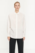 Mina Shirt - White - Samsøe Samsøe - Bluser & Skjorter - VILLOID.no