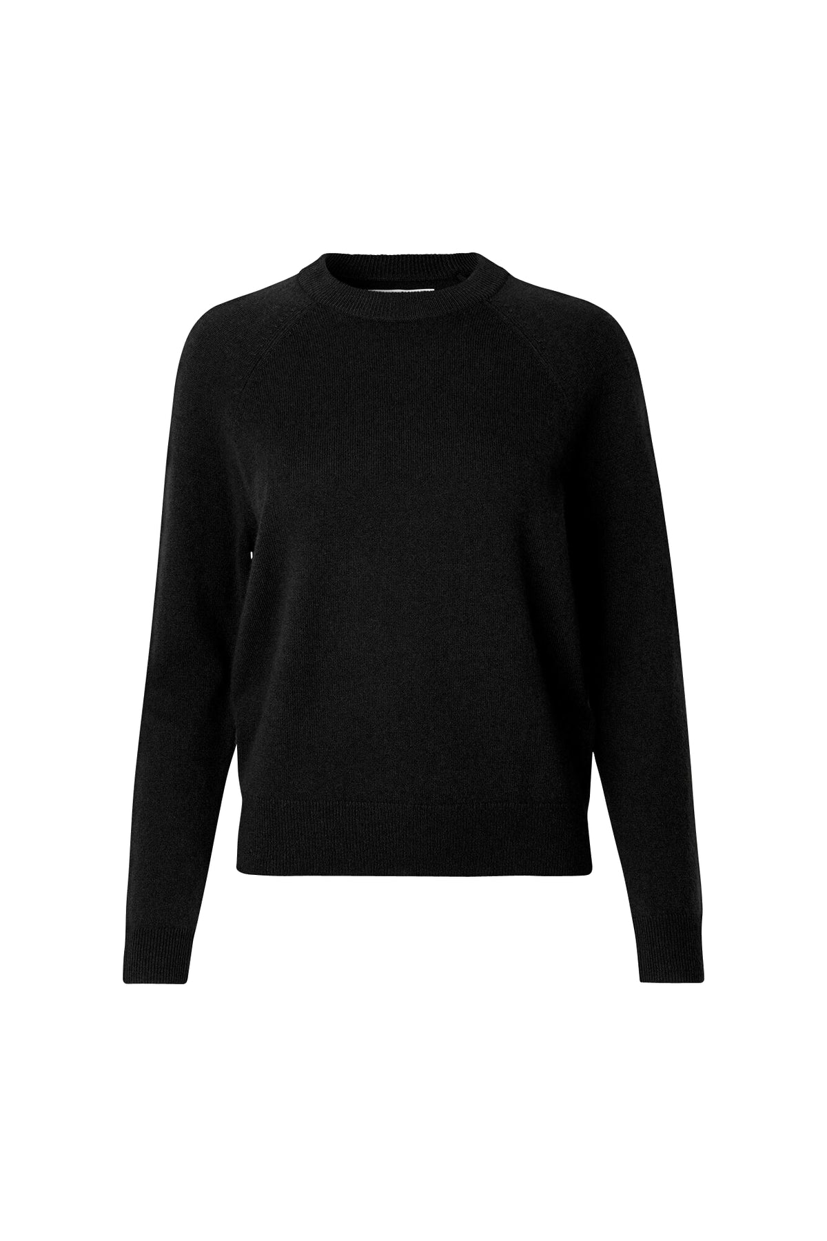 Boston O-Neck - Black - Samsøe Samsøe - Gensere - VILLOID.no