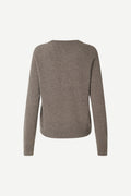 Boston O-neck - Grey Blue Mel. - Samsøe Samsøe - Gensere - VILLOID.no