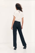 Hoys Straight Pants - Black - Samsøe Samsøe - Bukser & Shorts - VILLOID.no