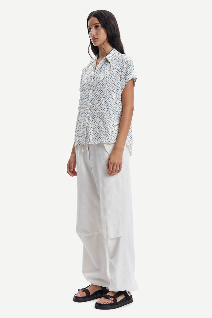 Majan Ss Shirt Aop 9942 - Bluebell