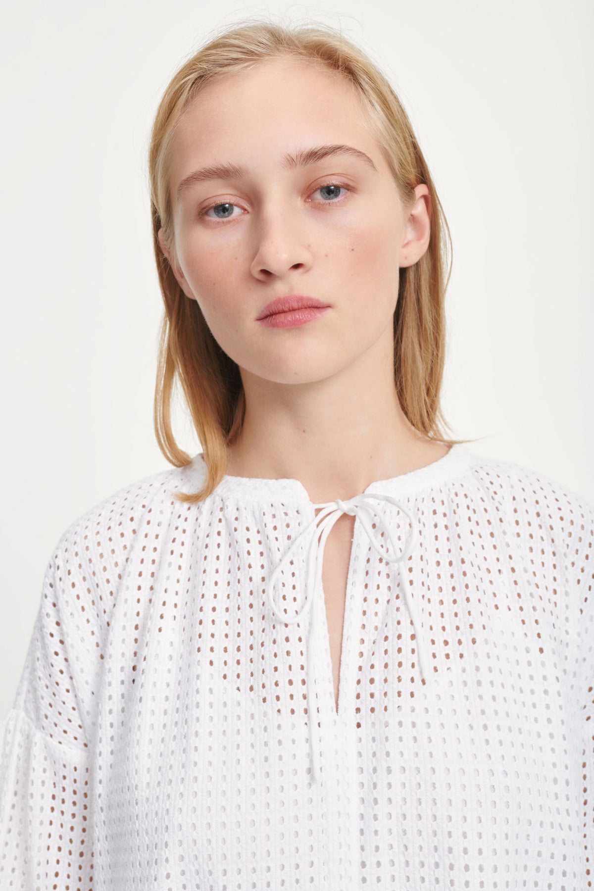 Royasine Dress - Bright White