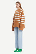 Raili Crew Neck 12923 - Brown Sugar
