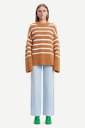 Raili Crew Neck 12923 - Brown Sugar