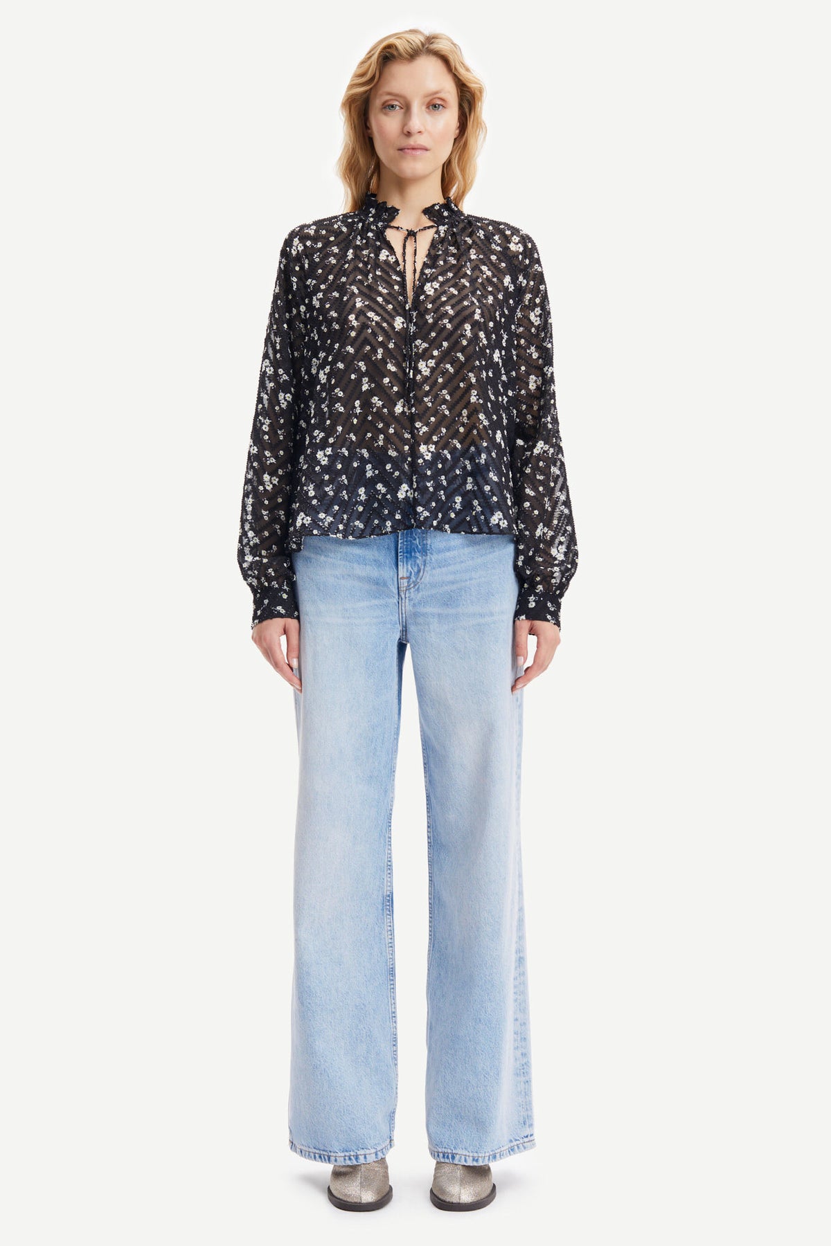 Karookhi Blouse 14573 - Dark Meadow