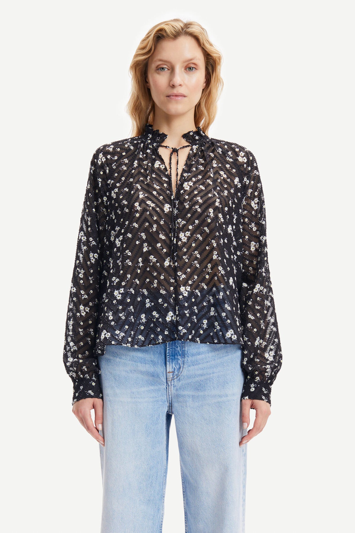 Karookhi Blouse 14573 - Dark Meadow