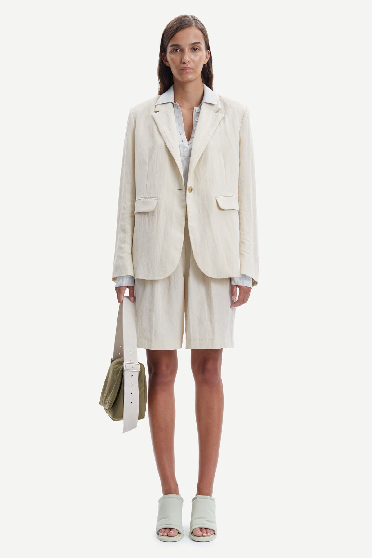 Haven Blazer 14653 - Brown Rice