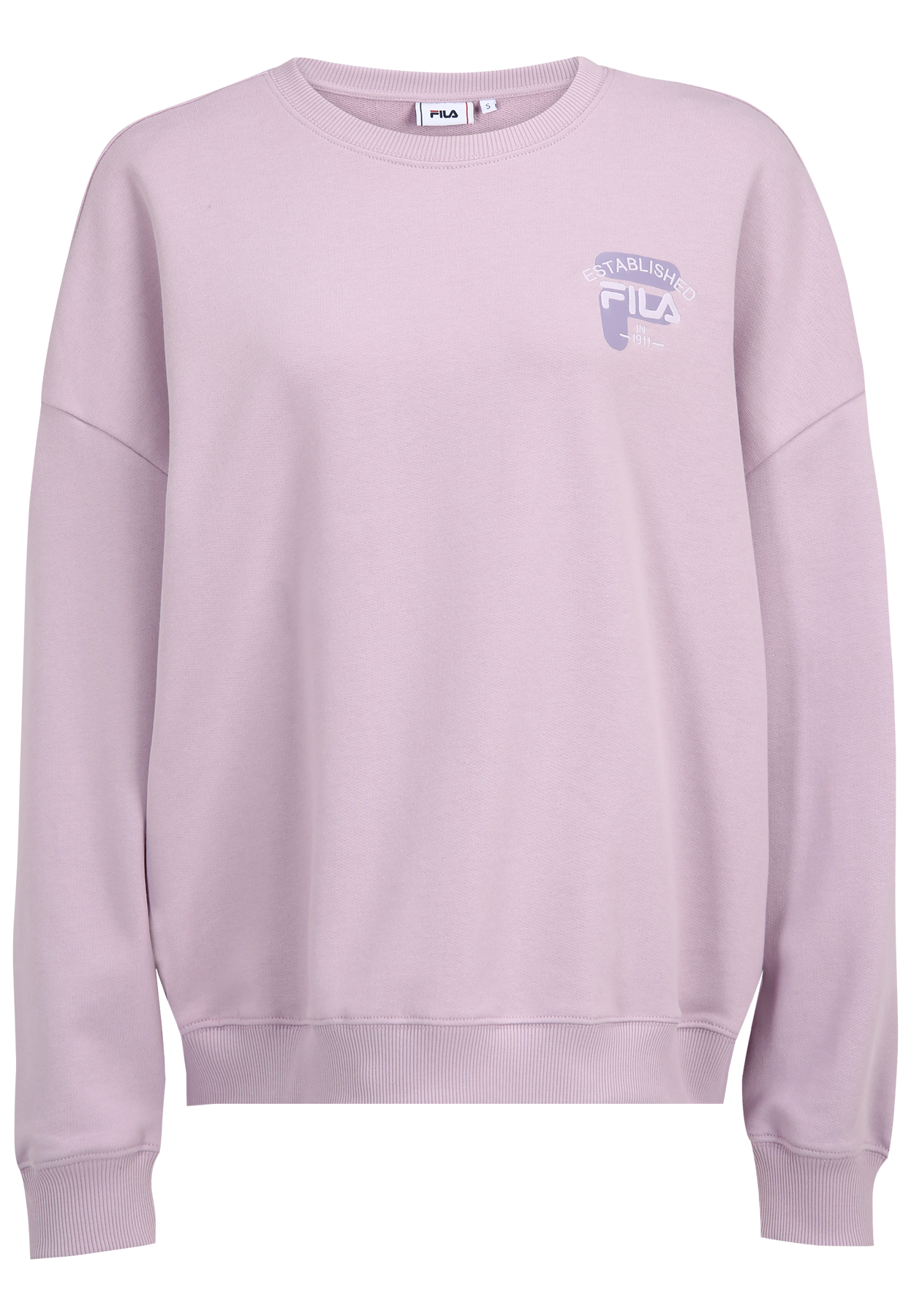 Bann Oversized Crew Sweat - Fair Orchid