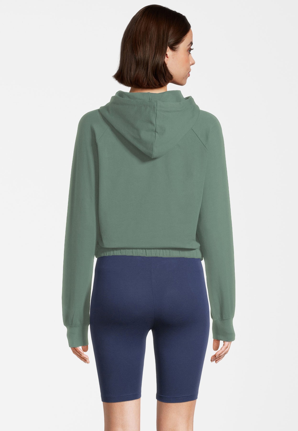 Baalberge Cropped Hoody - Silt Green