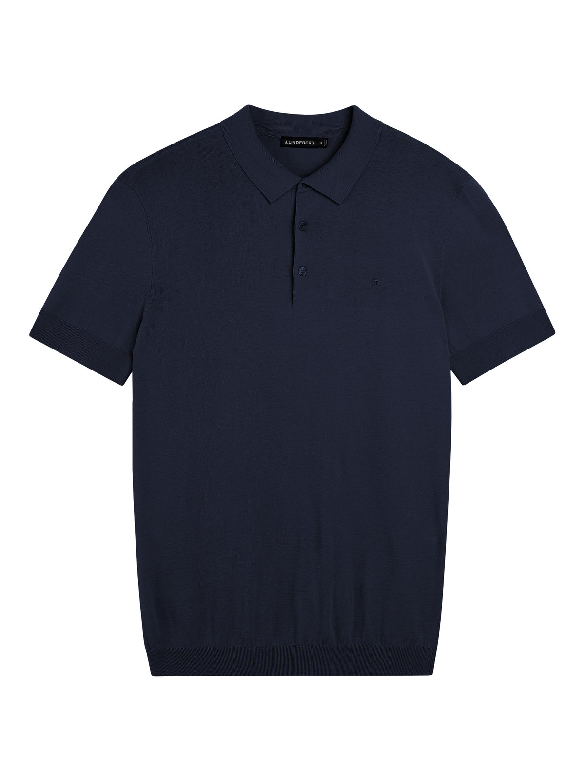 Ridge Rayon Silk Polo - Jl Navy