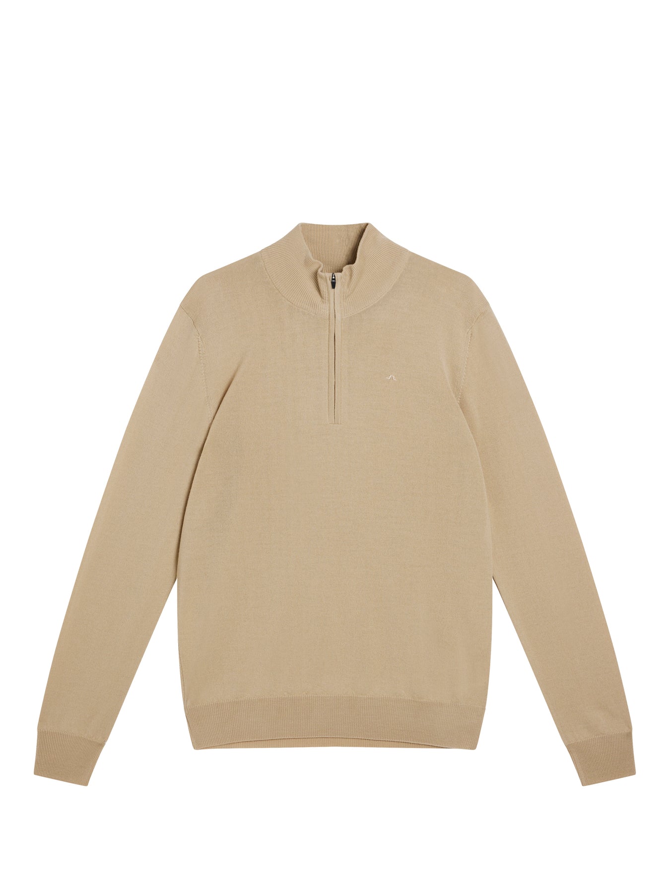Kiyan Quarter Zip Sweater - Safari Beige