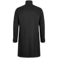 Holger 2.0 Melton Coat - Svart