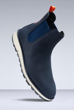 Motion Chelsea Lug Sole - Navy/Orange/Gray