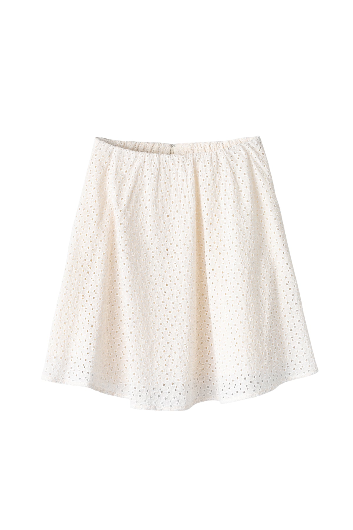 Luna Broderie Anglaise Skirt - Moonbeam