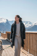 Pollux Down Coat - Jet Black