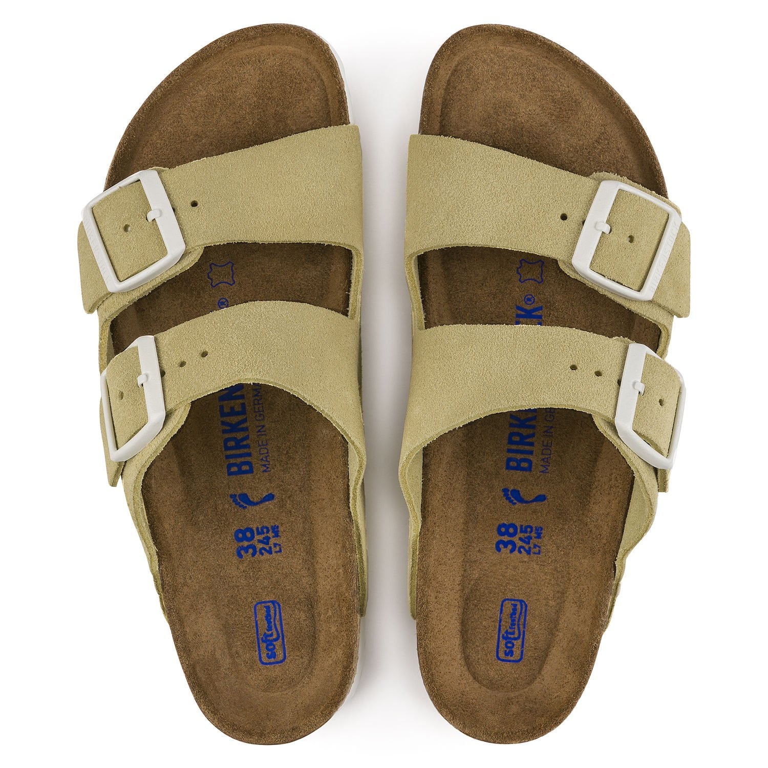 Arizona Suede - Vanilla - Birkenstock - Sko - VILLOID.no