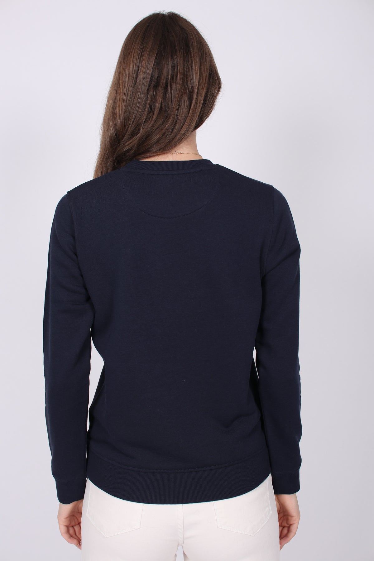 Gant Lock Up C-neck Sweat - Evening Blue - GANT - Gensere - VILLOID.no