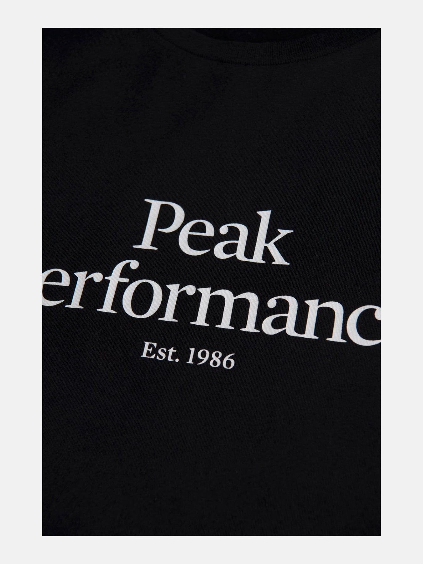 W Original Tee - Black