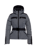 Galaxy Ski Jacket - Black/White