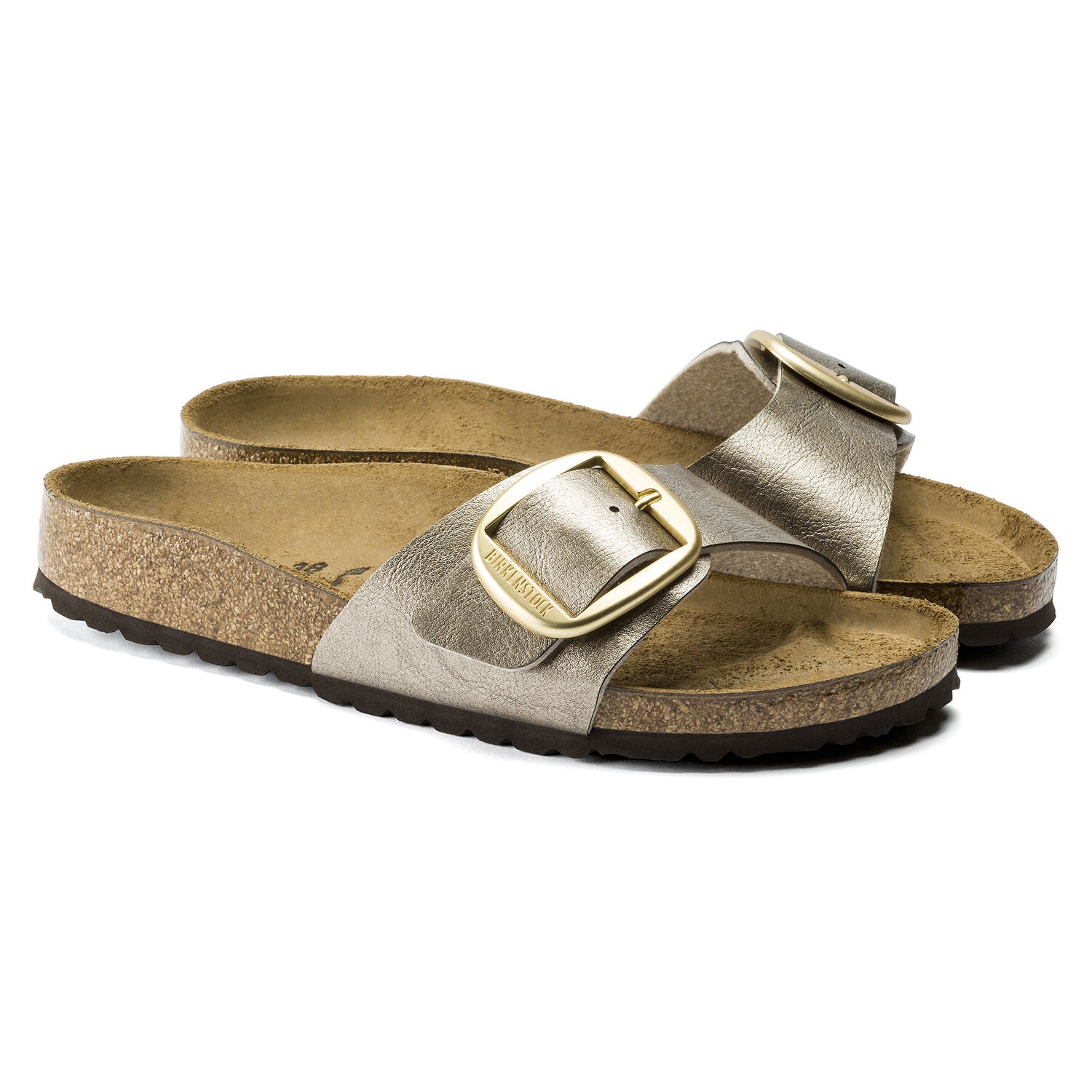 Madrid Big Buckle Narrow - Graceful Taupe - Birkenstock - Sko - VILLOID.no