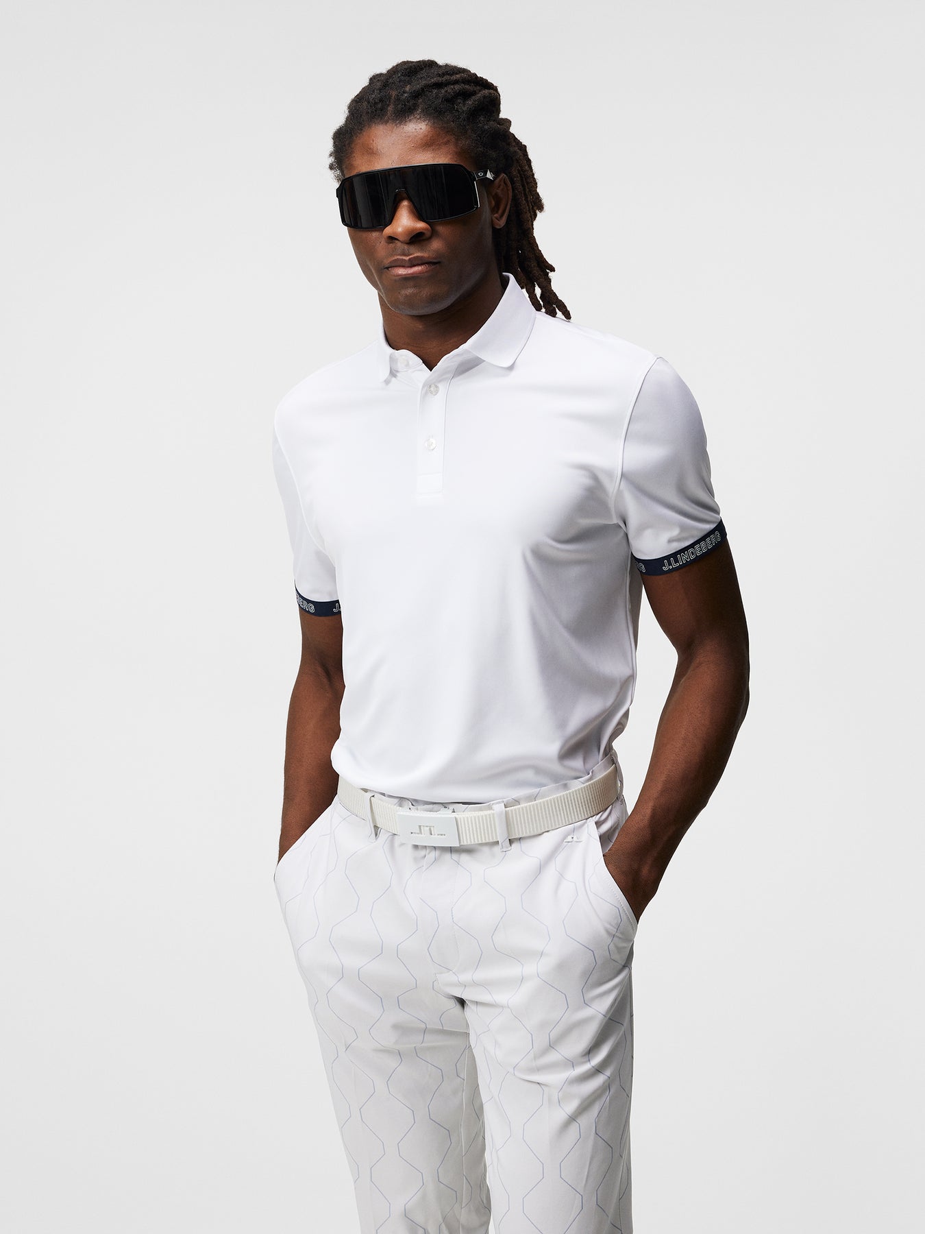 Guy Regular Golf Polo - White