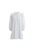 Granada Dress - Embroidered Sunflower