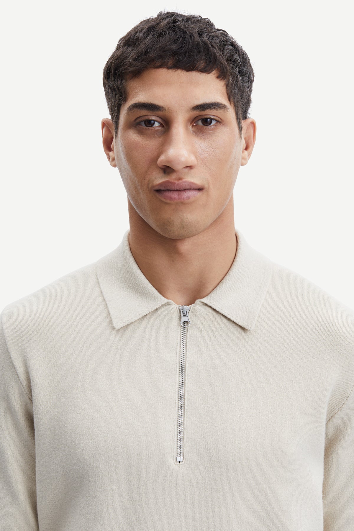Guna Half Zip 10490 - Oatmeal