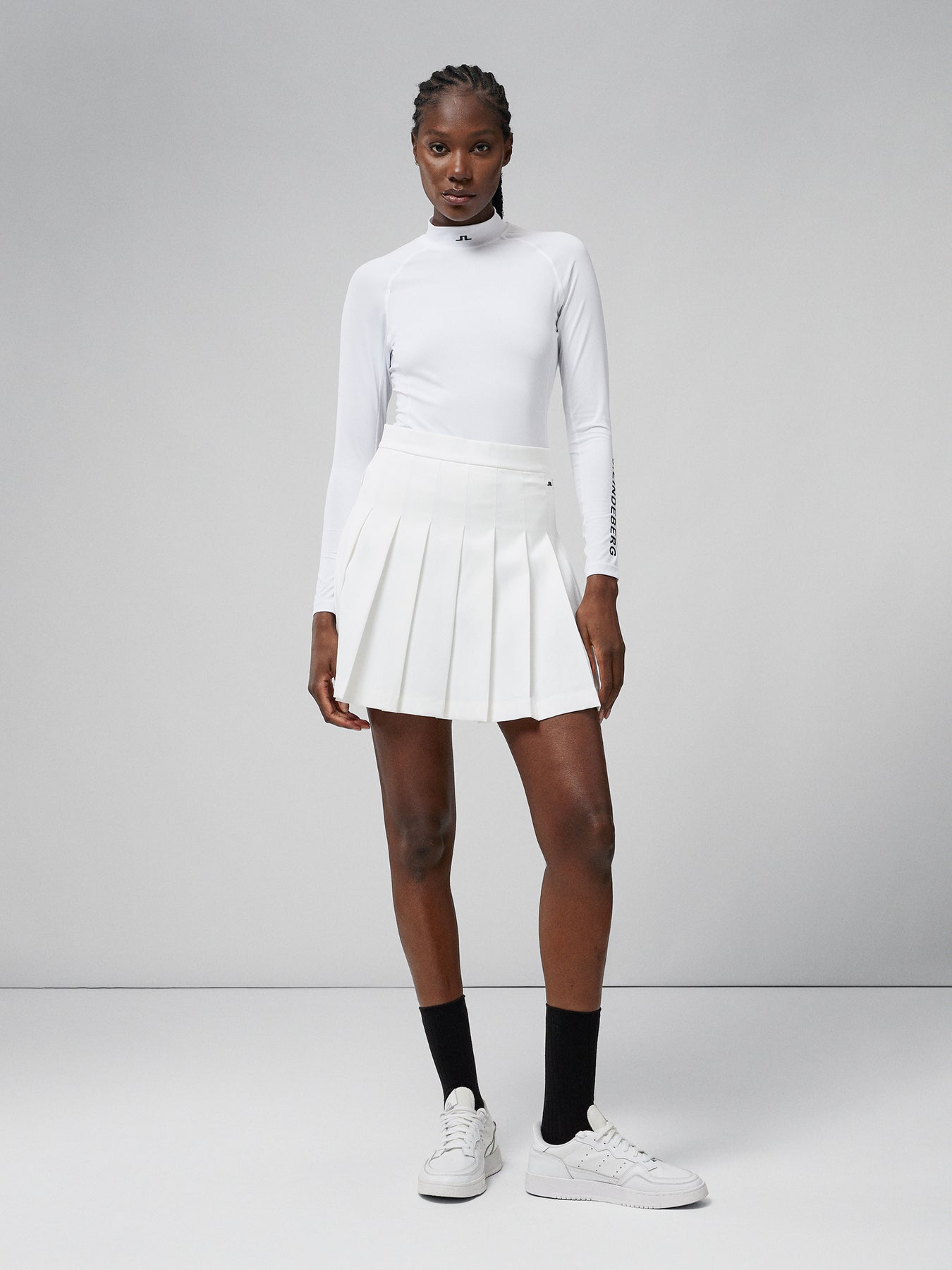 Adina Golf Skirt - White