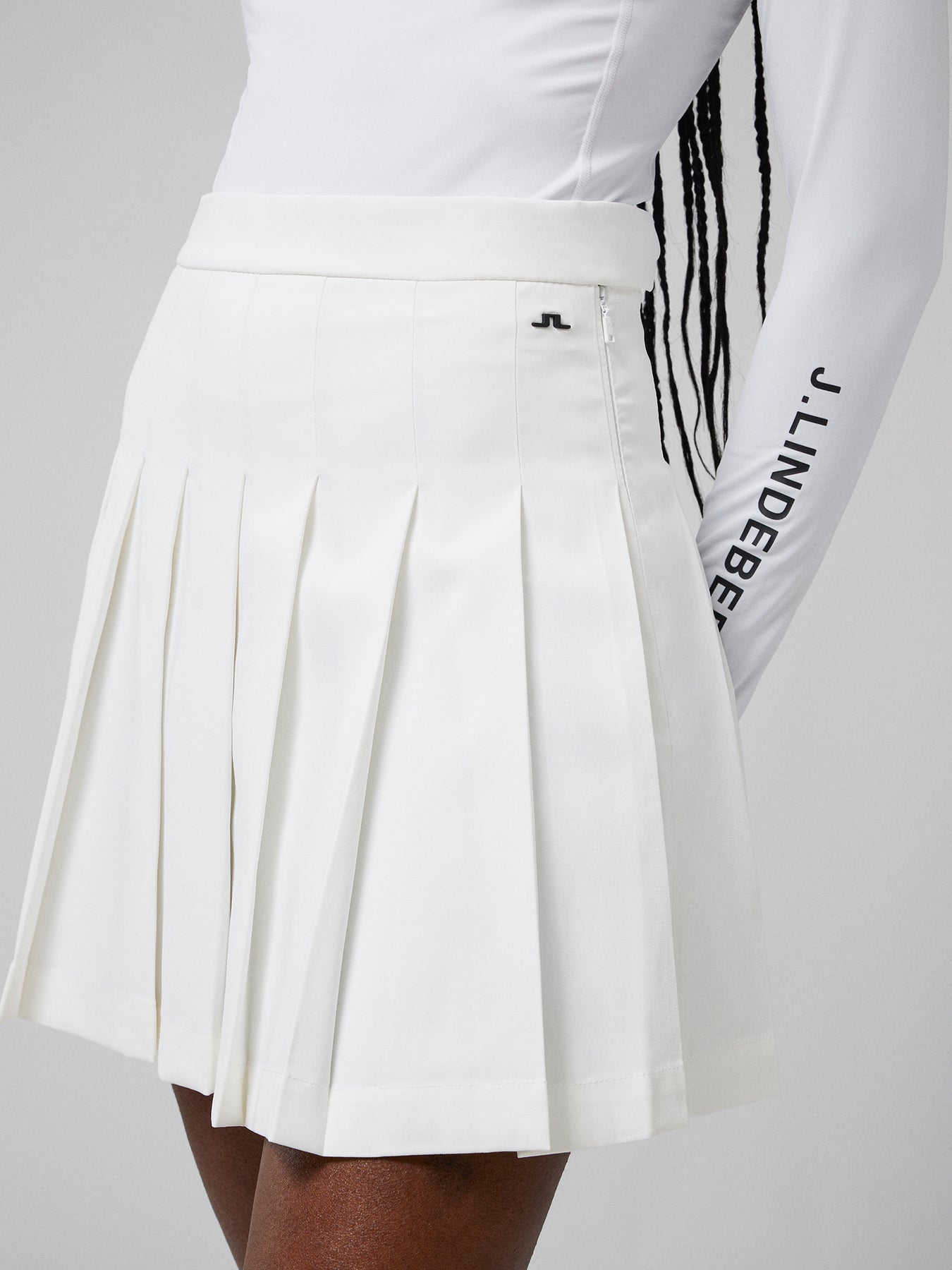 Adina Golf Skirt - White
