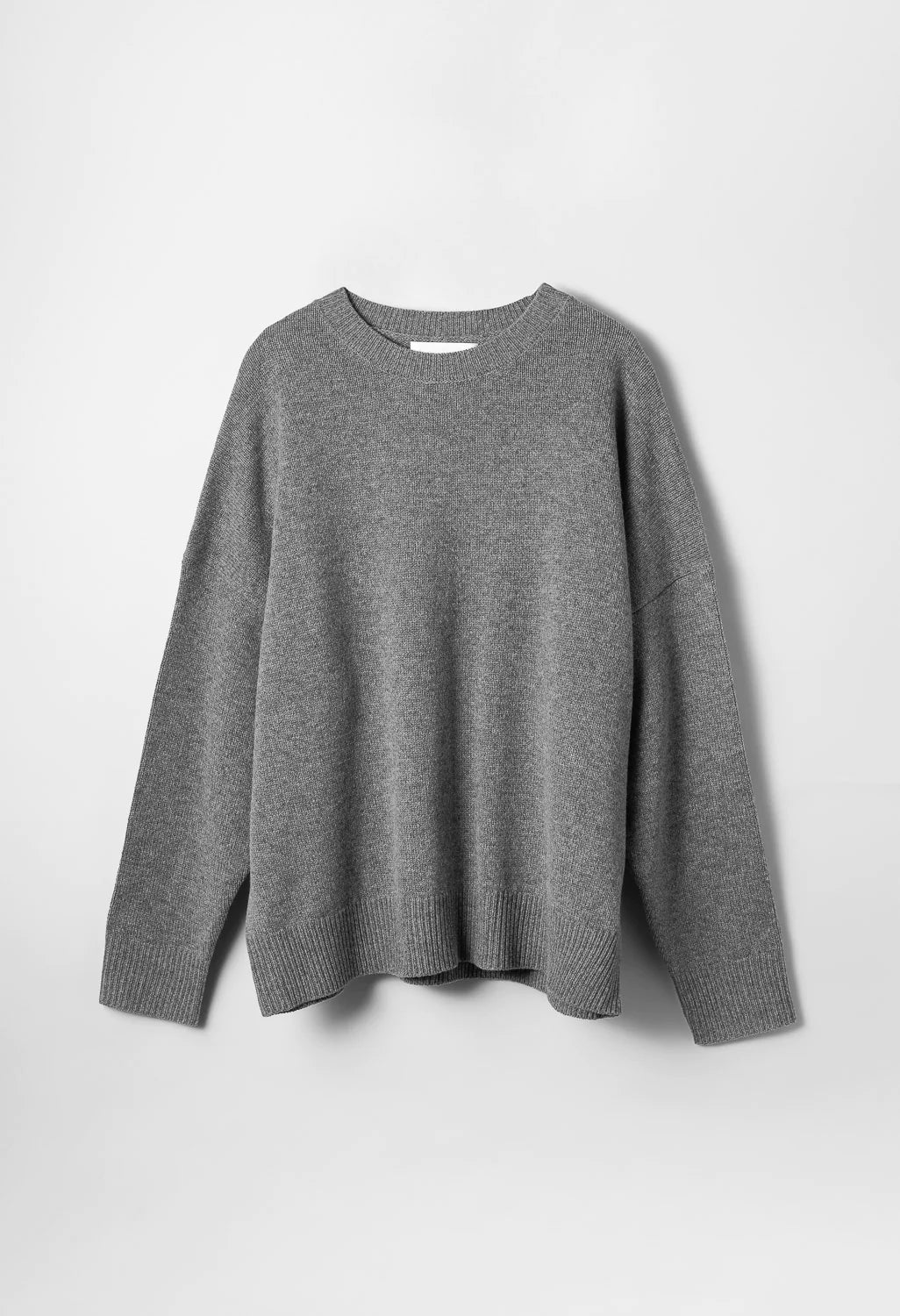 Ash Oversized Jumper - Gray Melange