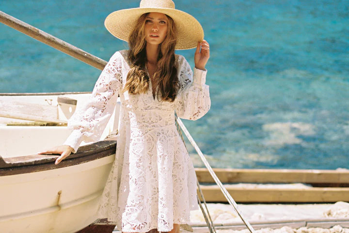Freya Dress - White