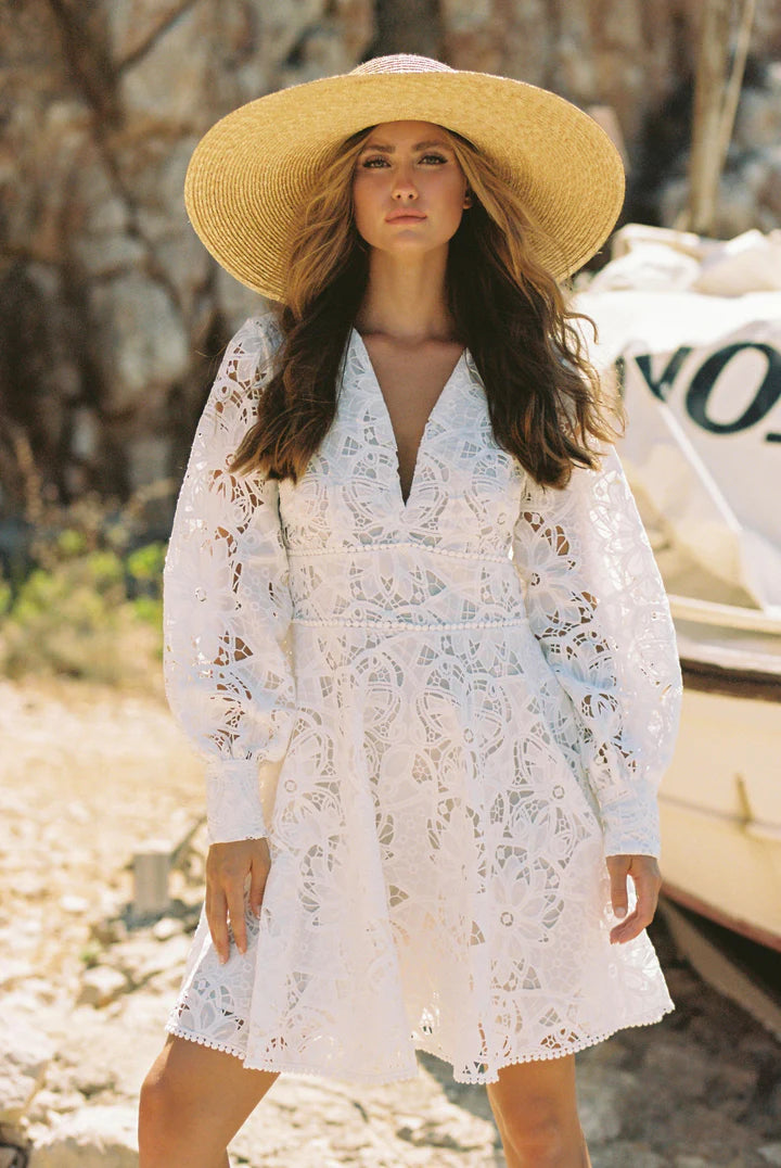 Freya Dress - White