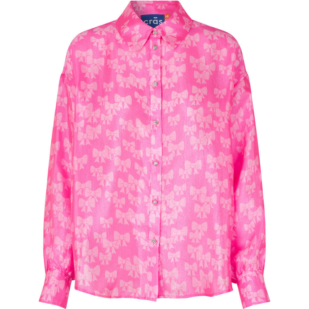 Gina Shirt - Bow Pink