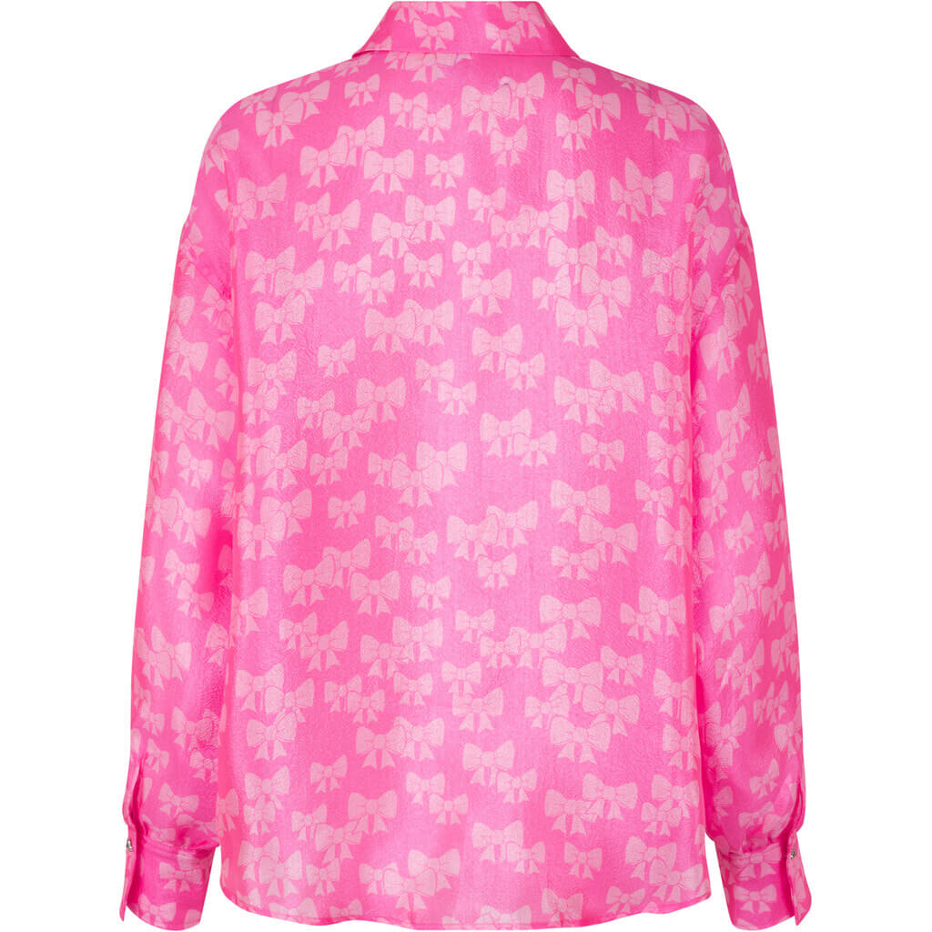 Gina Shirt - Bow Pink
